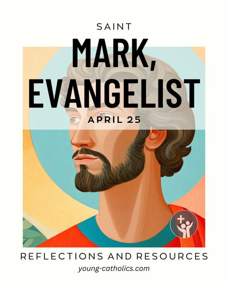 St. Mark the Evangelist (Apr 25) Free Resources and Reflections – Young ...
