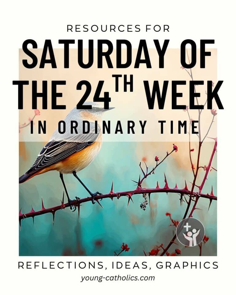 Saturday of the 24th Week in Ordinary Time (Sept 18, 2027) Free ...