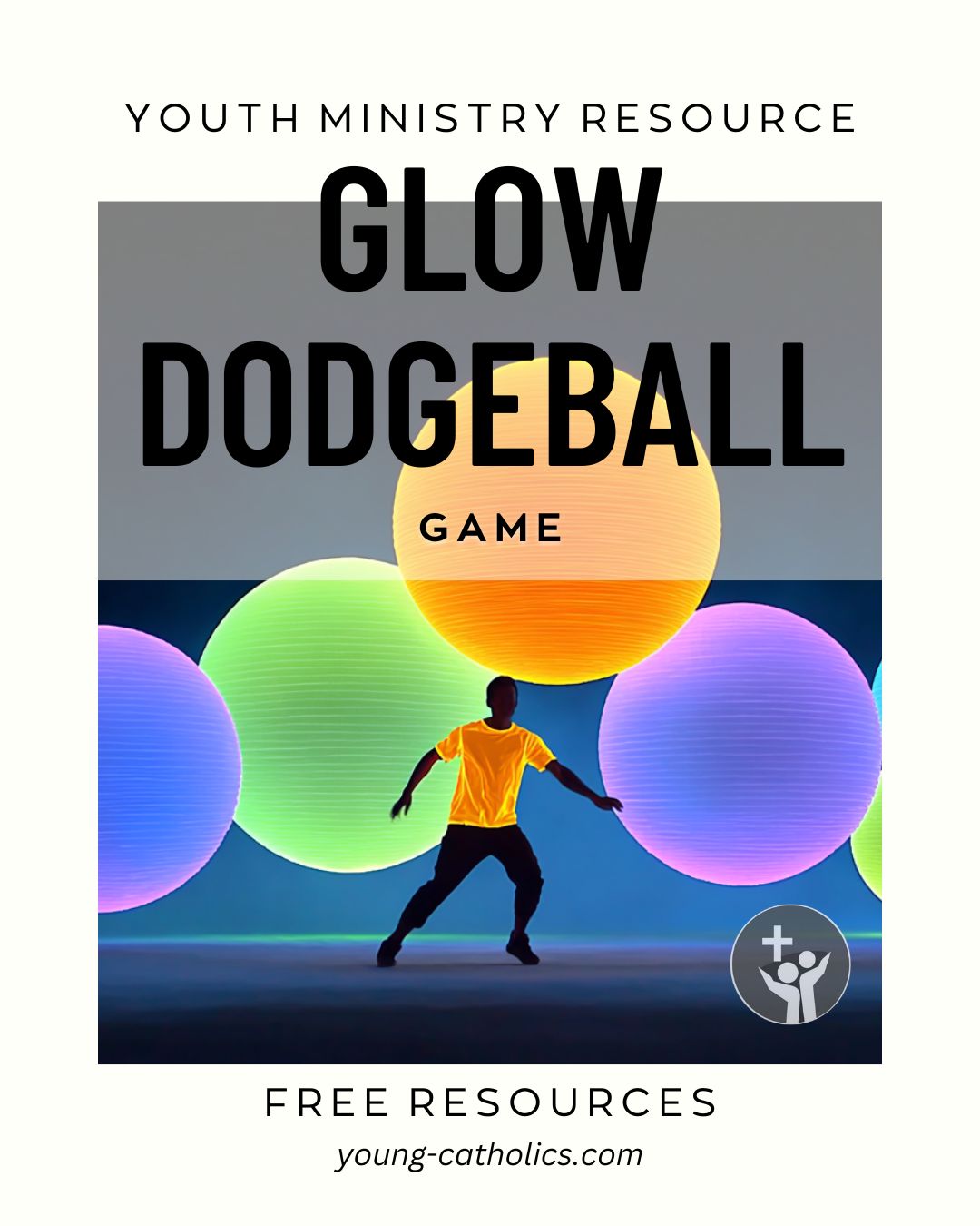 Glow in the Dark Dodgeball Game